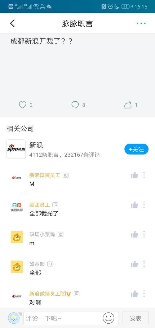 新浪网裁员最新爆料消息,最新爆料揭露裁员真相与影响” 第2张 新浪网裁员最新爆料消息,最新爆料揭露裁员真相与影响” 第2张
